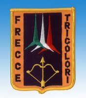 Vyšívaný odznak Frecce tricolori